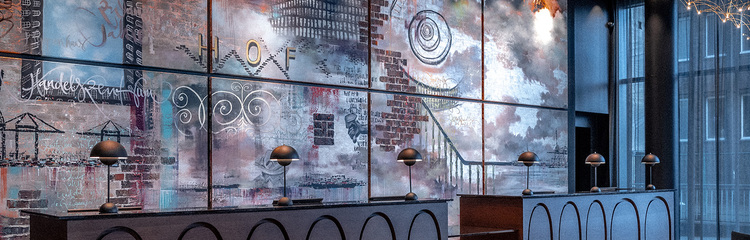 Hotel Hamburg Kontorhaus The Cloud One Hotel Rezeption